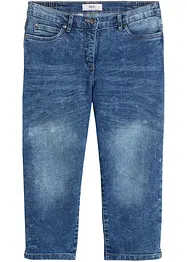 Jeans elasticizzati straight, a vita media, bonprix
