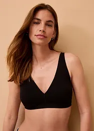 Bralette senza ferretto con cotone biologico, bonprix