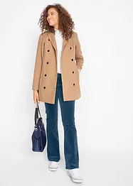 Pantaloni di velluto elasticizzati, bootcut, bonprix