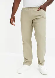 Pantaloni con elastico in vita regular fit, straight (pacco da 2), bonprix