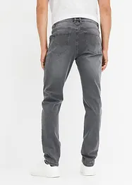 Jeans elasticizzati con taglio comfort regular fit, tapered, bonprix