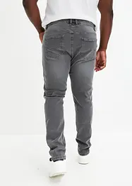 Jeans elasticizzati con taglio comfort regular fit, tapered, bonprix