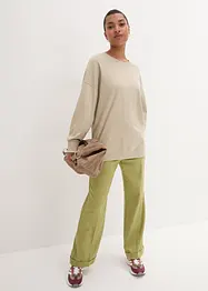Maglia oversize con maniche lunghe a palloncino, bonprix
