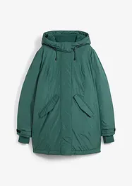 Parka termico ibrido con piume riciclate e interno trapuntato, bonprix