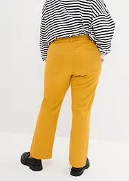 Pantaloni in twill con cinta comoda, bonprix