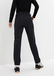 Pantaloni funzionali in softshell elasticizzato con cinta comoda, idrorepellenti, bonprix