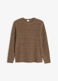 Maglione con cotone riciclato, bonprix