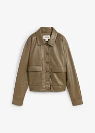 Bomber in nappa di agnello, bonprix