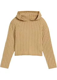 Maglione con cappuccio, bonprix