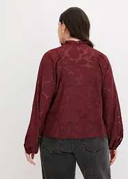 Blusa con maniche voluminose, bonprix