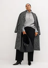 Maglione oversize con lana di alpaca, bonprix