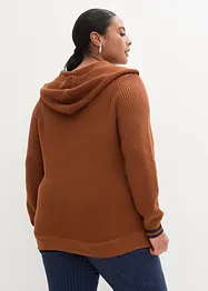 Maglione con cappuccio, bonprix