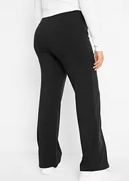 Pantaloni sportivi in cotone, bootcut (pacco da 2), bonprix