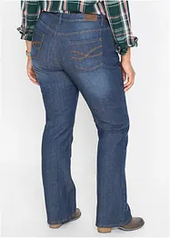 Jeans termici elasticizzati, bootcut, bonprix