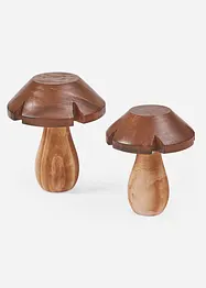 Soprammobile funghi (set 2 pezzi), bonprix