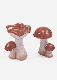 Soprammobile funghi (set 2 pezzi), bonprix