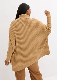 Maglione oversize stile poncho, bonprix