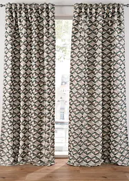 Tenda jacquard in fantasia grafica, bonprix