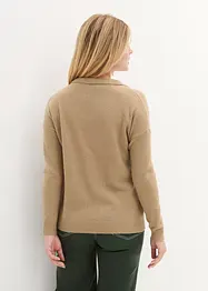 Maglione con colletto, bonprix