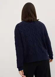 Cardigan a trecce, bonprix