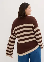 Cardigan a righe in cotone, bonprix