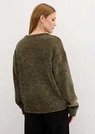 Maglione in ciniglia morbida, bonprix