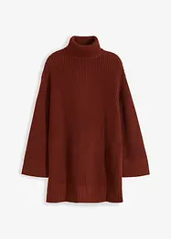 Maglione oversize a collo alto, bonprix