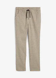 Pantaloni chino con elastico in vita, bonprix