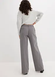 Pantaloni a palazzo con pinces, bonprix