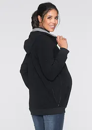 Giacca in pile prémaman 2 in 1 con inserto babywearing, bonprix