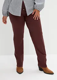 Pantaloni prémaman in twill elasticizzato, slim fit, bonprix