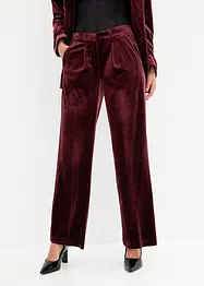 Pantaloni in velluto morbido, bonprix