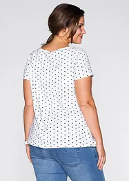 Maglia prémaman (pacco da 2) in cotone biologico, bonprix