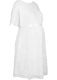 Abito da sposa prémaman 2 in 1 in pizzo, indicato per l'allattamento, bonprix