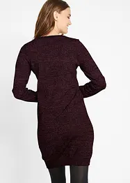 Abito in maglia fine sciancrato, bonprix