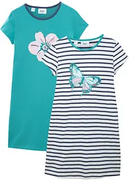 Camicia da notte (pacco da 2), bonprix