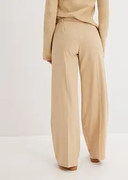 Pantaloni a palazzo con pinces, bonprix