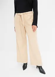 Pantaloni a palazzo con pinces, bonprix