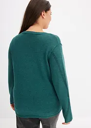 Maglione con strass, bonprix