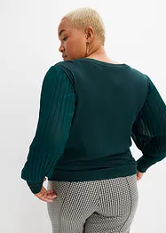 Maglione in filato fine misto viscosa, bonprix
