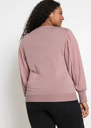 Maglione in filato fine misto viscosa, bonprix