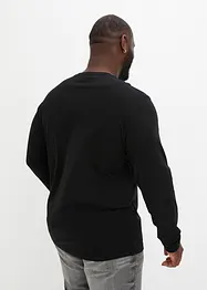 Maglia serafino con taglio comfort (pacco da 2), bonprix