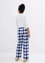 Pantaloni pigiama lunghi in flanella, bonprix