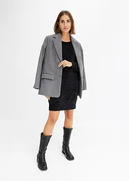 Abito oversize in ciniglia, bonprix