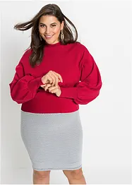 Maglione oversize in misto viscosa, bonprix
