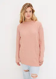 Maglione oversize con trecce, bonprix