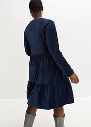 Miniabito in velluto elasticizzato, bonprix