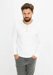 Maglia serafino a maniche lunghe, bonprix