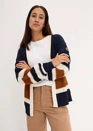 Cardigan aperto a righe, bonprix