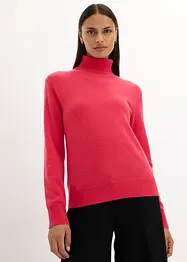 Maglione a collo alto in Good Cashmere Standard®, bonprix